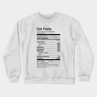 Cat Facts Crewneck Sweatshirt